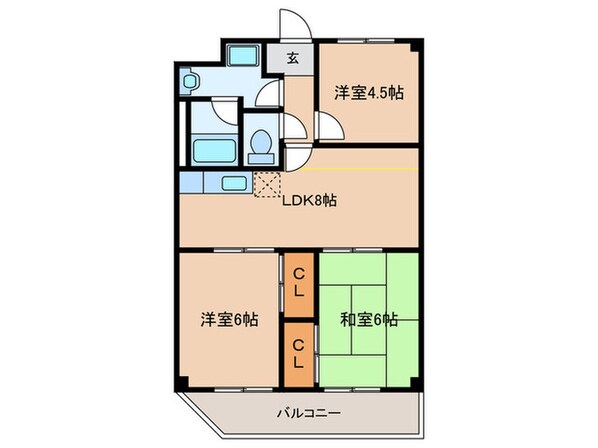 ア－バン　グリ－ンの物件間取画像